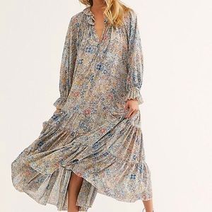 SALE | Free People Feeling Groovy Maxi Dress